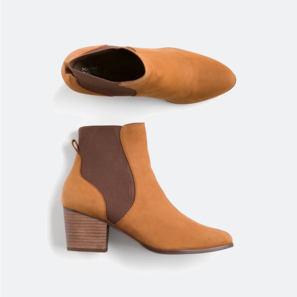 Market & Spruce Lily Stretch Suede Boots